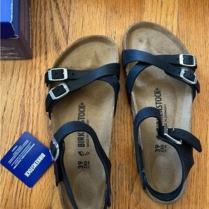 NIB Birkenstock Kumba Buckle Sandals Size 39